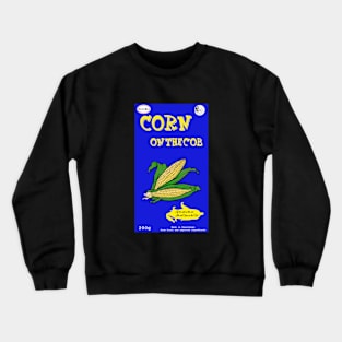 Corn on the cob box art Crewneck Sweatshirt